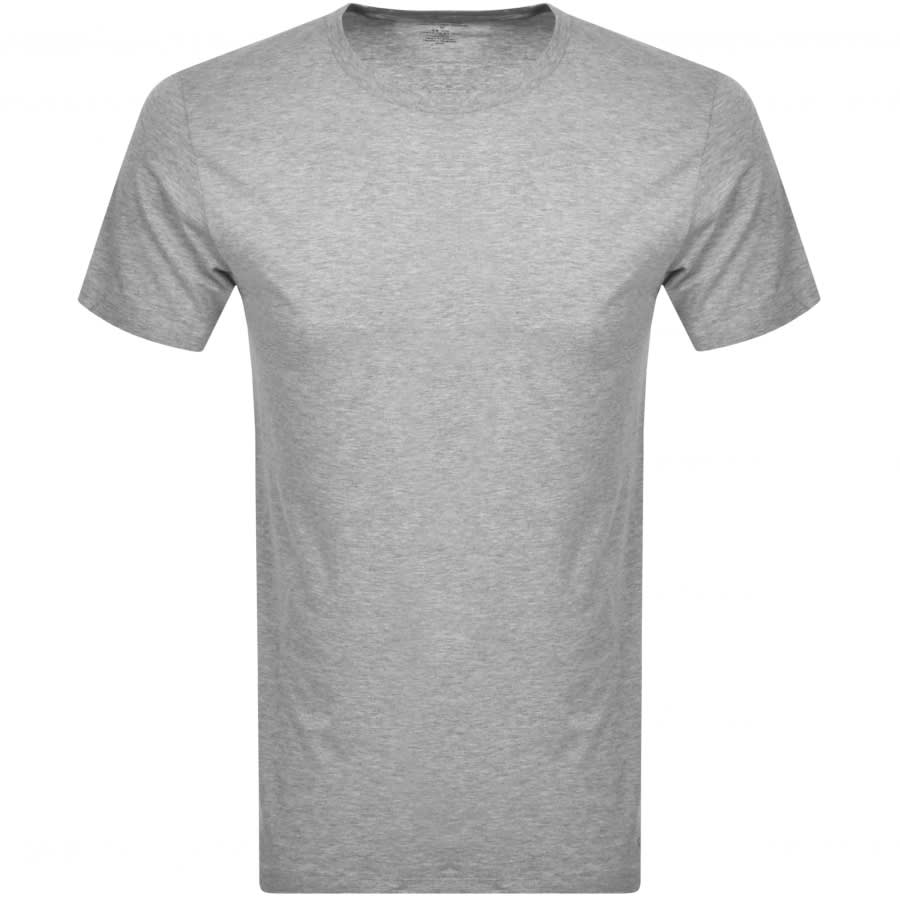 Alternative Image for ProductCalvin Klein 3 Pack Crew Neck T Shirts Black2